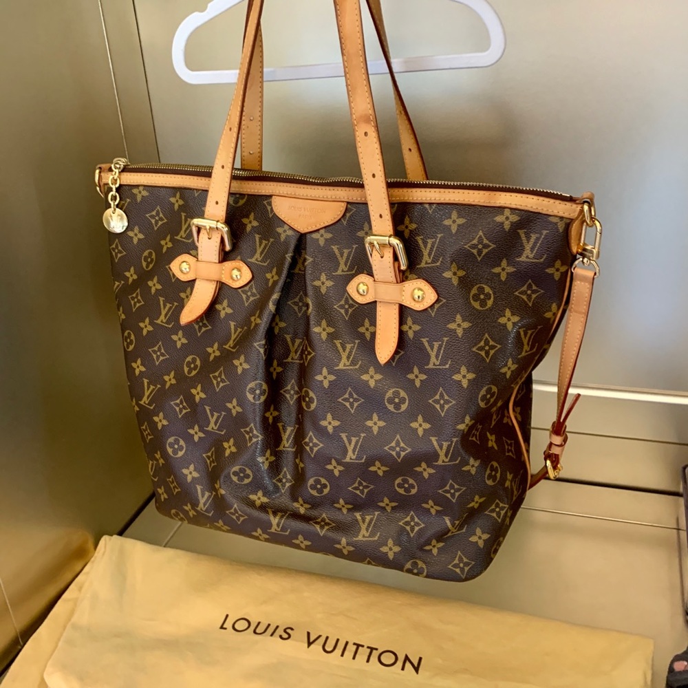 LV Monogram Palermo GM: strap, dust bag & receipt